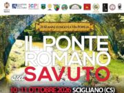 Scigliano, il Ponte romano sul Savuto riporta la storia nel presente